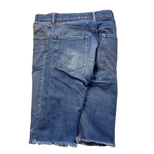 vintage 1970’s LEVI’S cut-off denim pants “505 single”