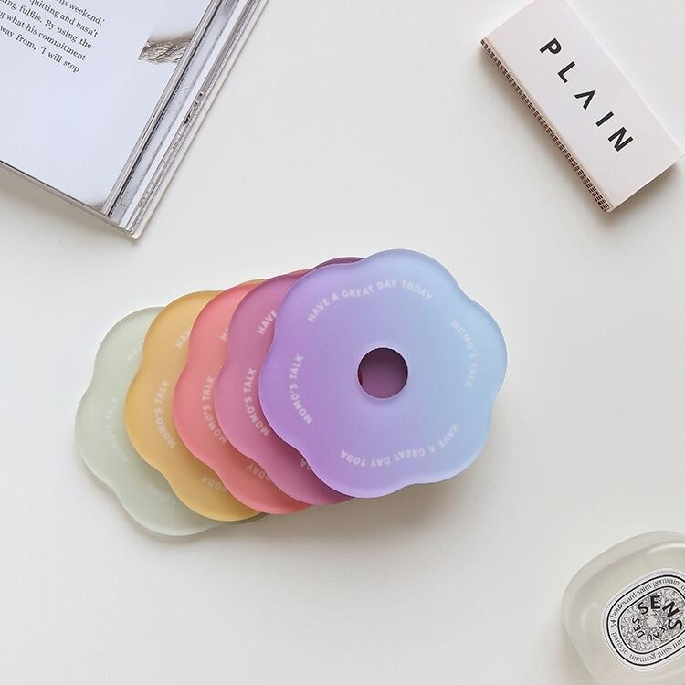 【お取り寄せ】カラフルコースター 5枚セット 北欧