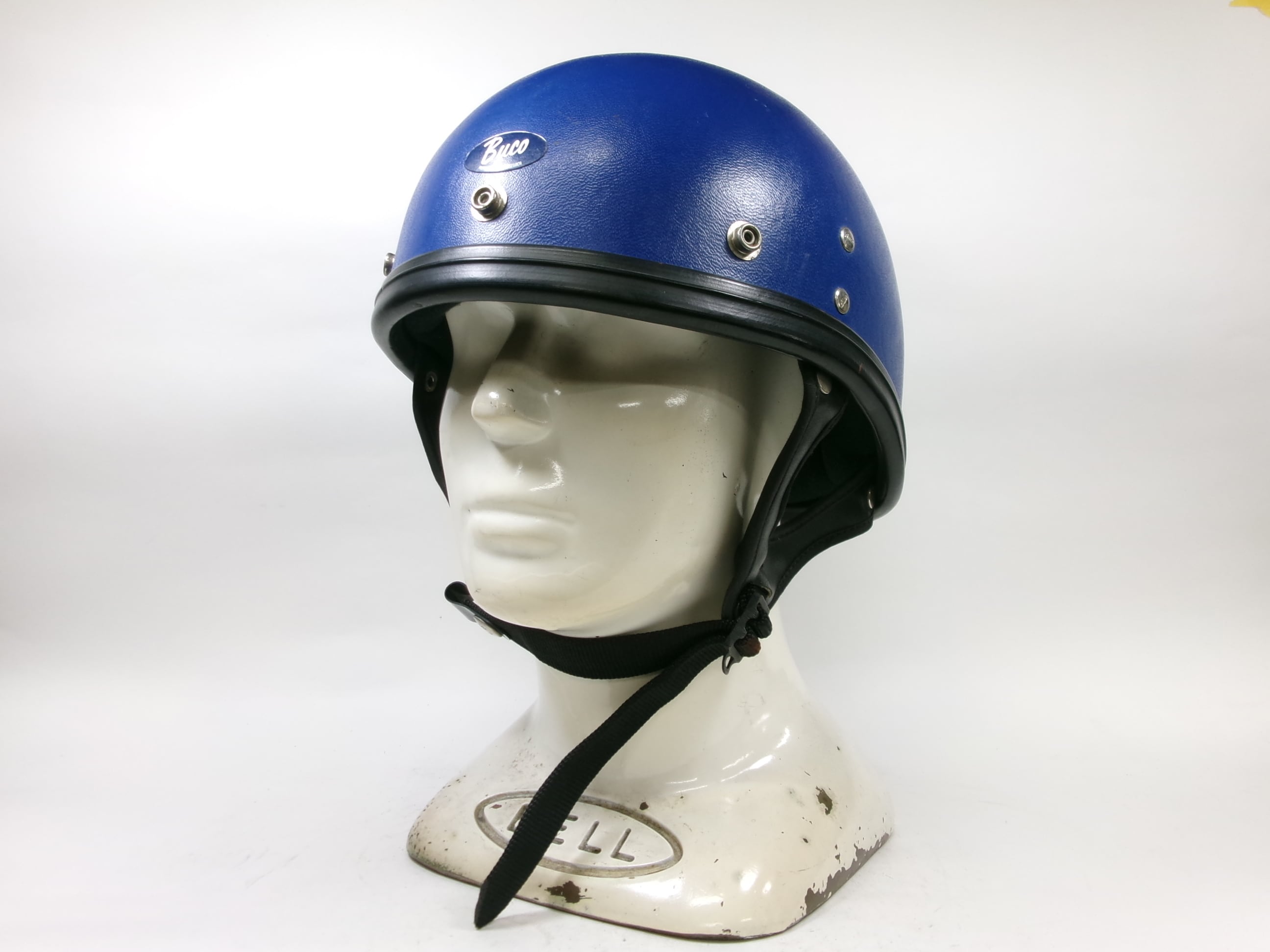 60s BELL SHORTY ハーフヘルメット 7 1/8 目深加工済み M 雰囲気抜群