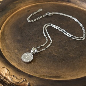 スイス5ラッペンコインネックレスシルバー