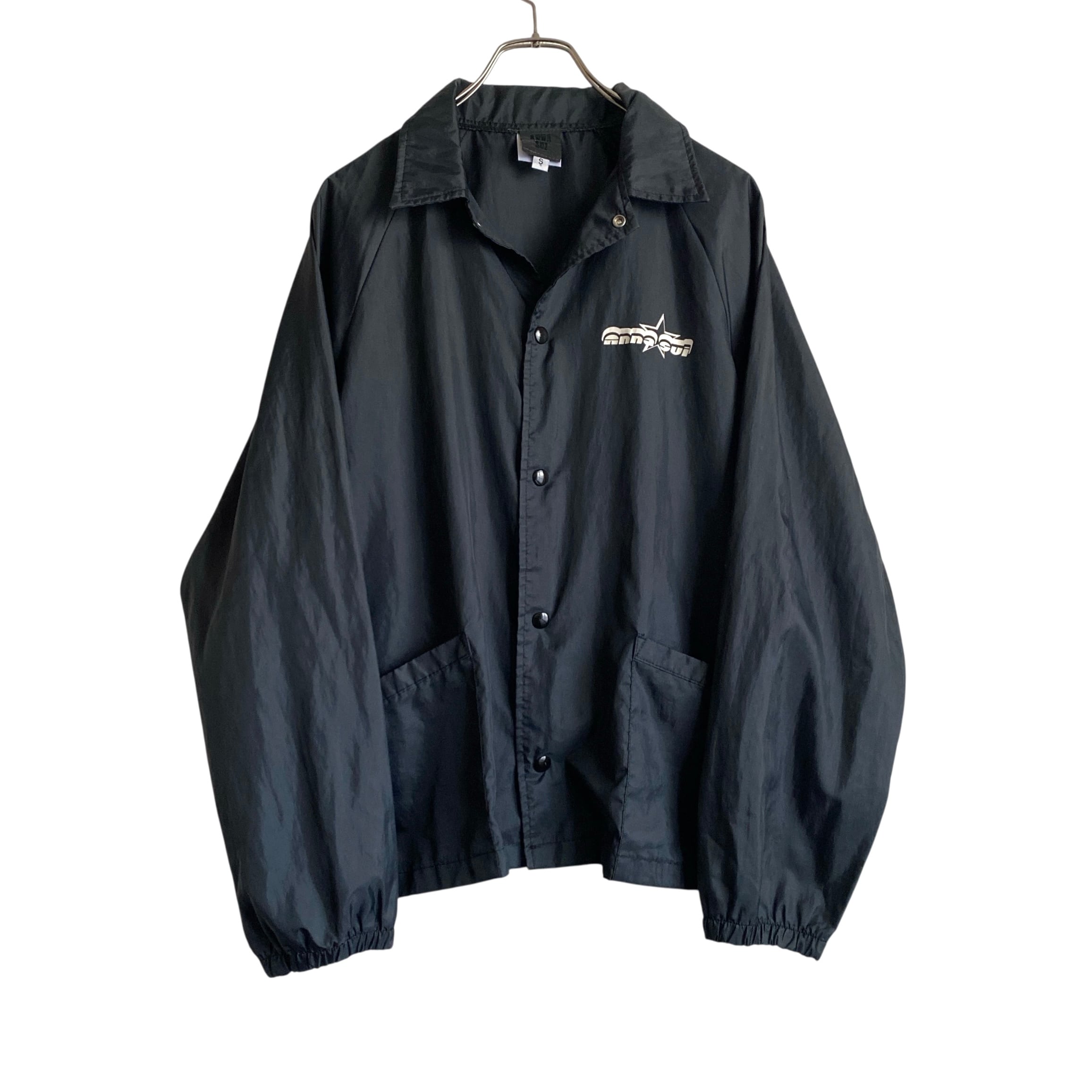 こ*た様 アニエスベー オム zip シャツ ブルゾン 90s agnes b. - 90s アニエスベー シャツジャケット フランス製 ブラック