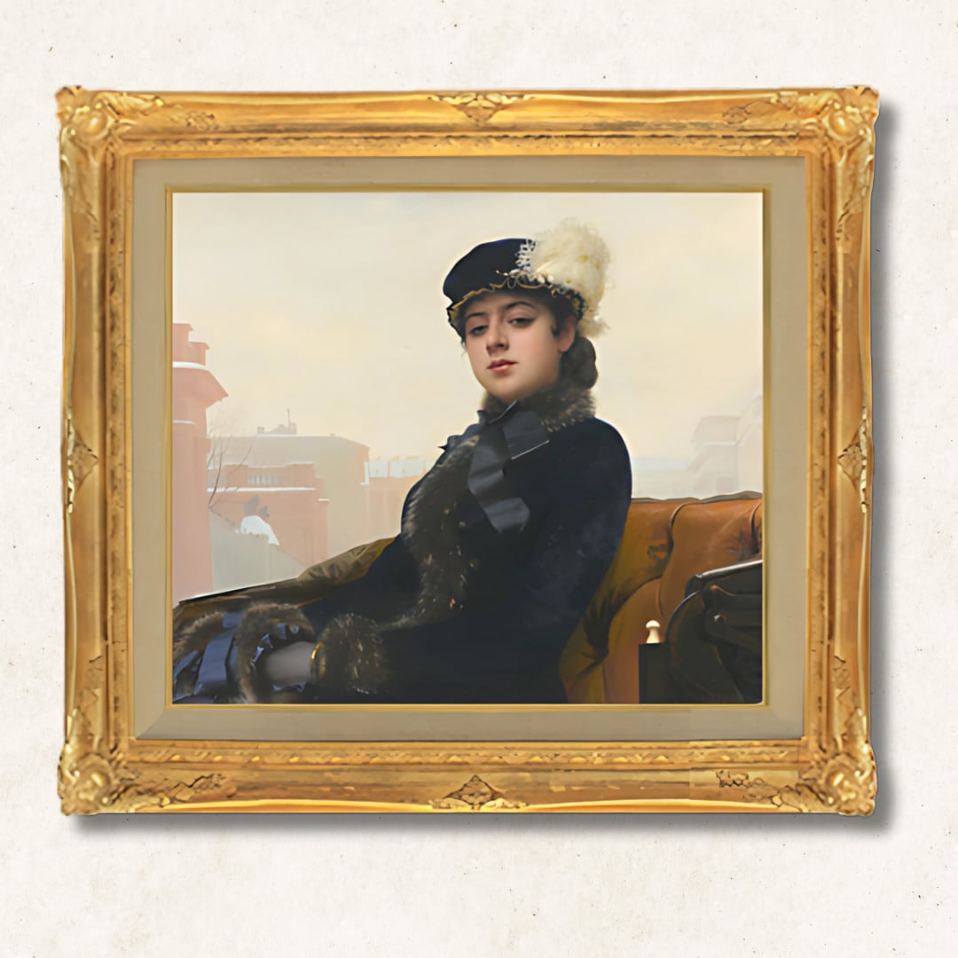 美術品・アンティーク・コレクション 油絵 菅家令子 絵 絵画