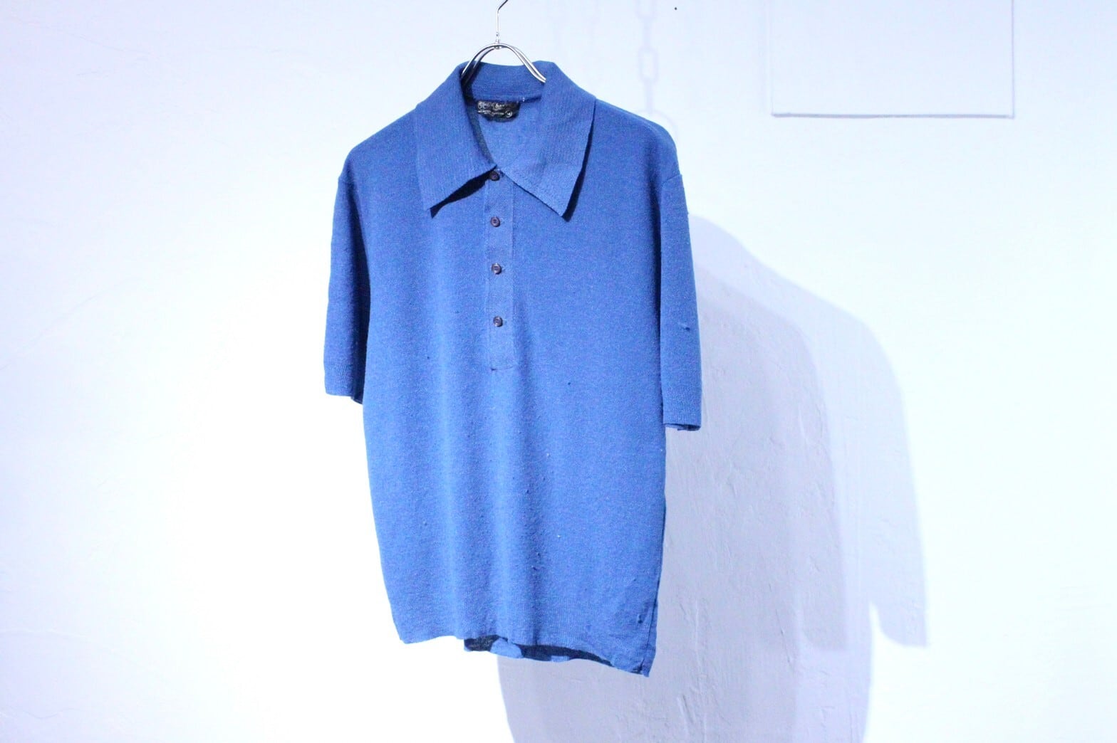 70s Charles Knitwear Knit Polo
