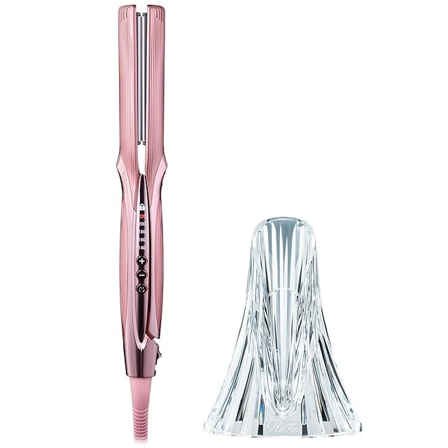 ReFa　リファ　ストレートアイロンプロ　ヘアアイロン　ピンク　専用ホルダー付 公式ストア限定】 リファ ストレートアイロン プロ/ReFa STRAIGHT IRON