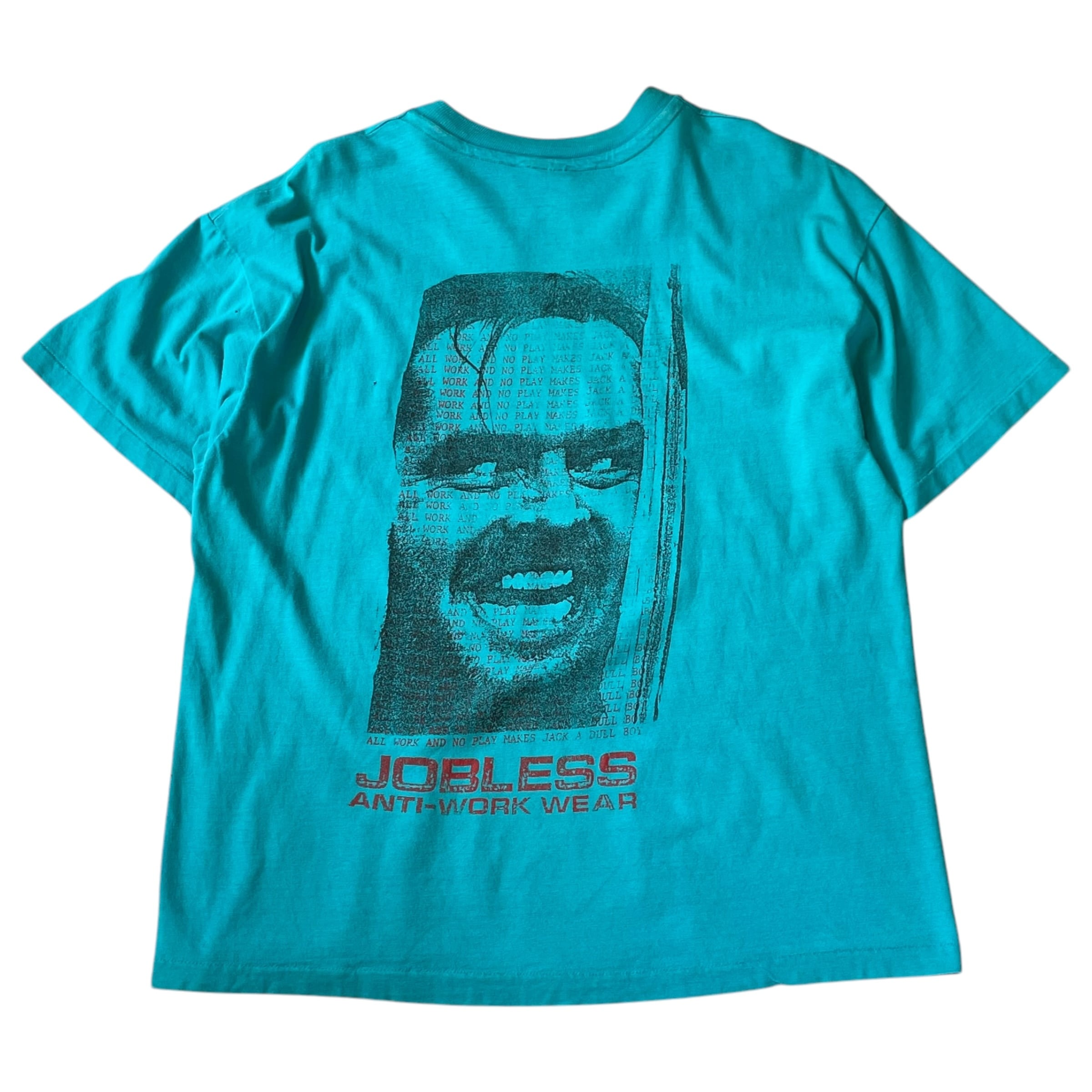 Special!!! 90s JOBLESS ANTI-WORK WEAR "THE SHINING" T-shirt
