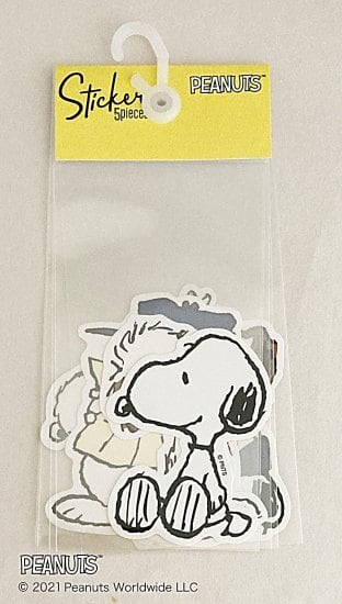 大判ダイカットステッカー スヌーピーブラザーズ 5柄各1枚入り | TBOX