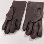 Polo by Ralph Lauren ポロ ラルフローレン 本革 レザーグローブ サイズ M /手袋/ダークブラウン系