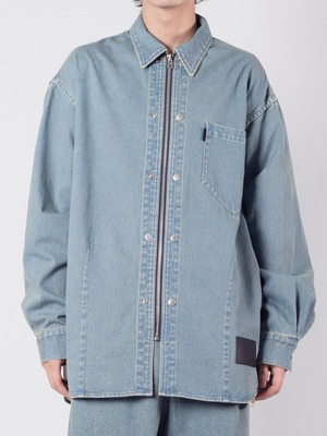 WIZZARD (ウィザード) DENIM SHIRT JACKET / LIGHT INDIGO W24SS-SH040-1