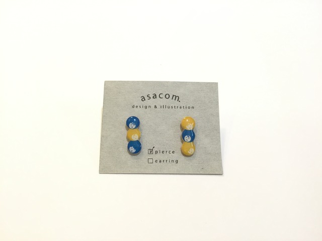 asacom. 表情ピアス