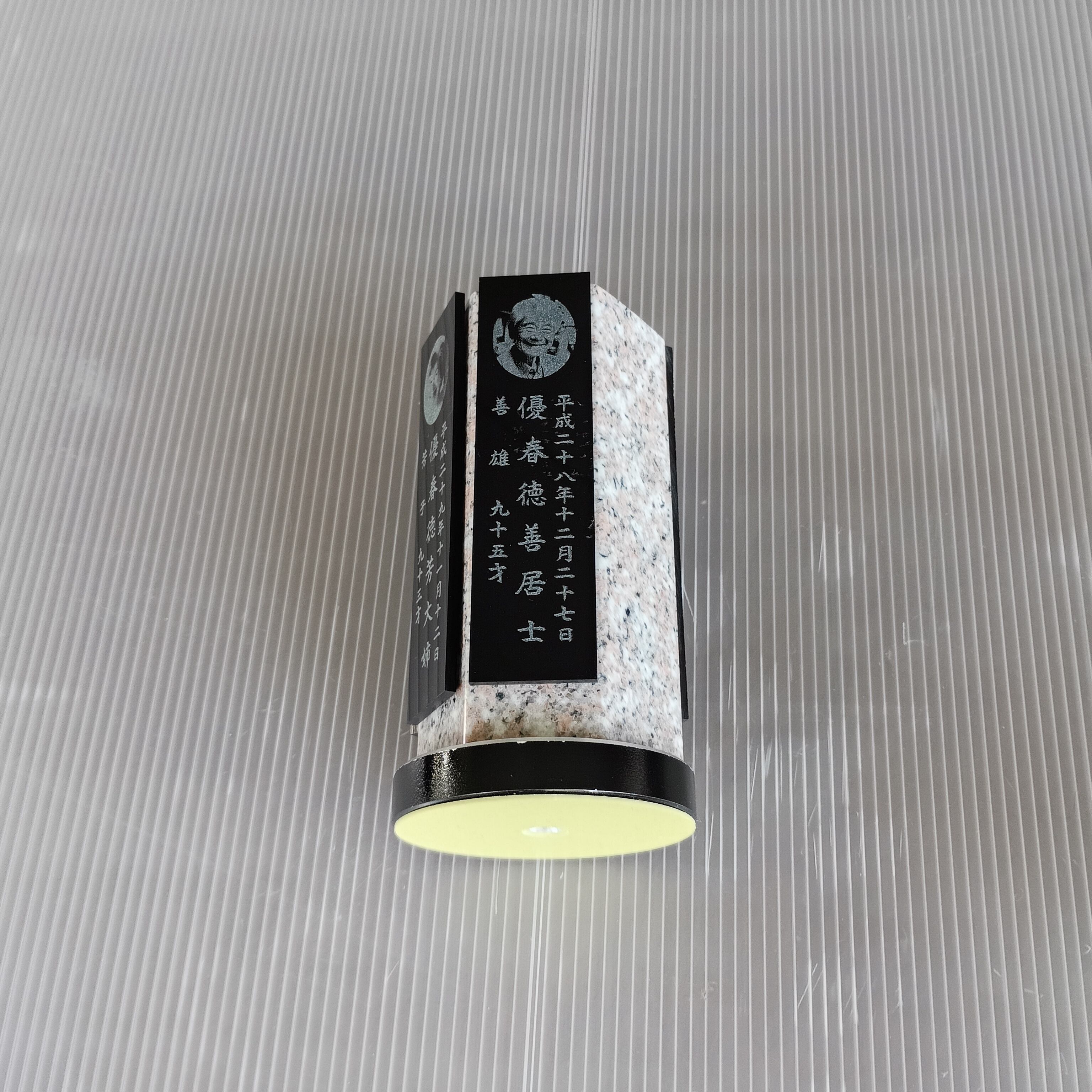 回転位牌　６人用悠想天回　6R60A桜　５名様分