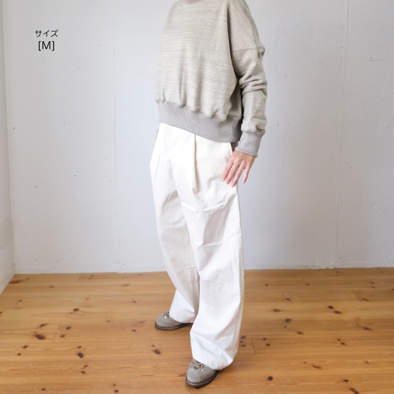 ASEEDONCLOUD/Handwerker (ハンドベーカー) wide trousers 備前壱号 ワイドパンツ