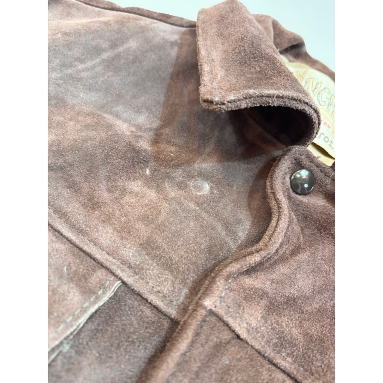 70〜80s Schott SUEDE TRACKER JACKET Size 42