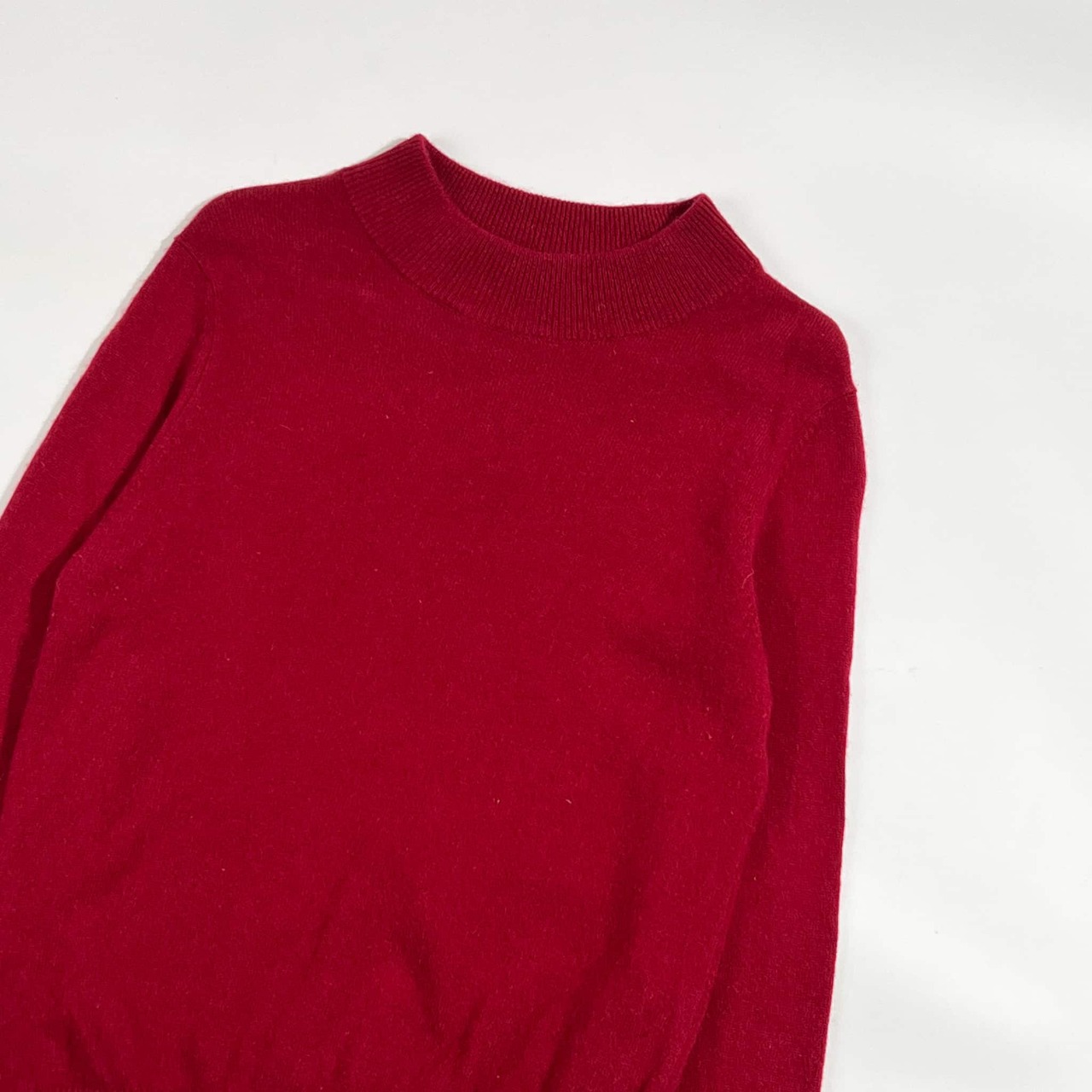 カシミヤ100% good-i グッドアイ ニット セーター M/レッド レディース