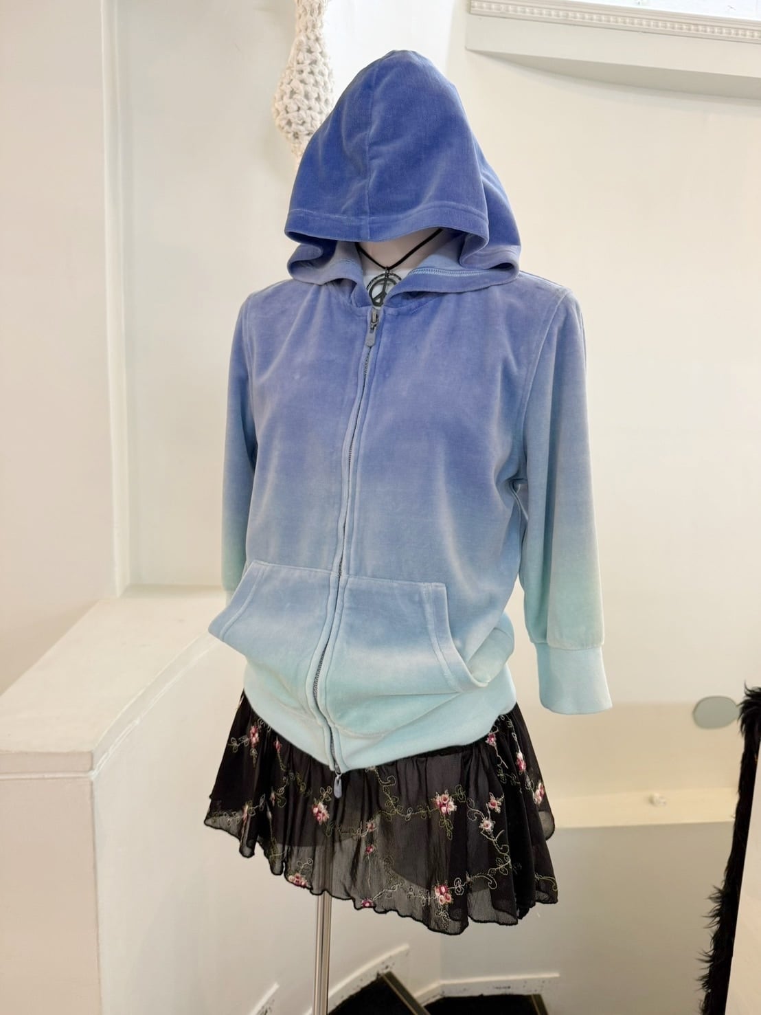 Zip-up hoodie