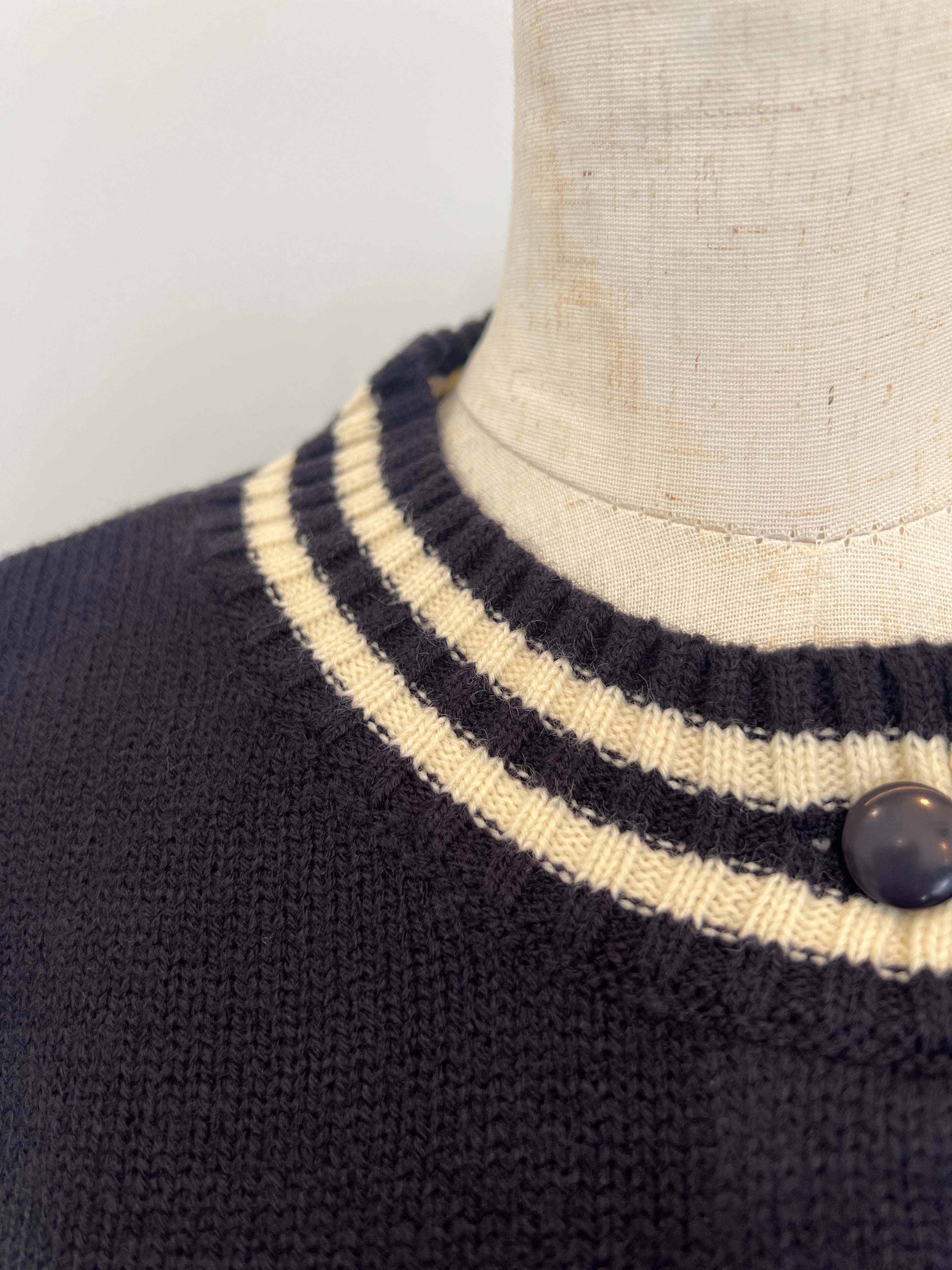 【DOS DIOSAS】ニットスタジャン  D8585