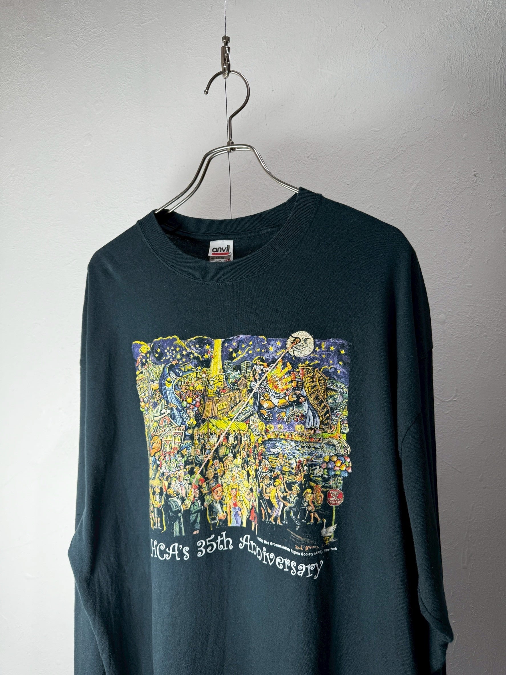 00’s Red Grooms “HCA’s 35th Anniversary” Art T-shirt