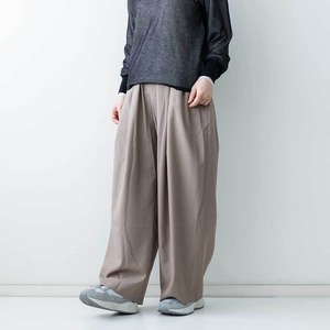 mizuiro ind ワイドタックパンツ