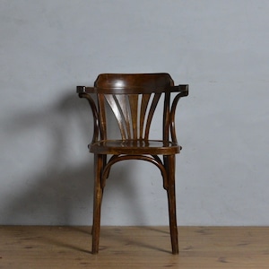 Bentwood Arm Chair / ベントウッド アームチェア【B】〈ダイニングチェア・デスクチェア・曲木・トーネット・THONET・アンティーク〉112294