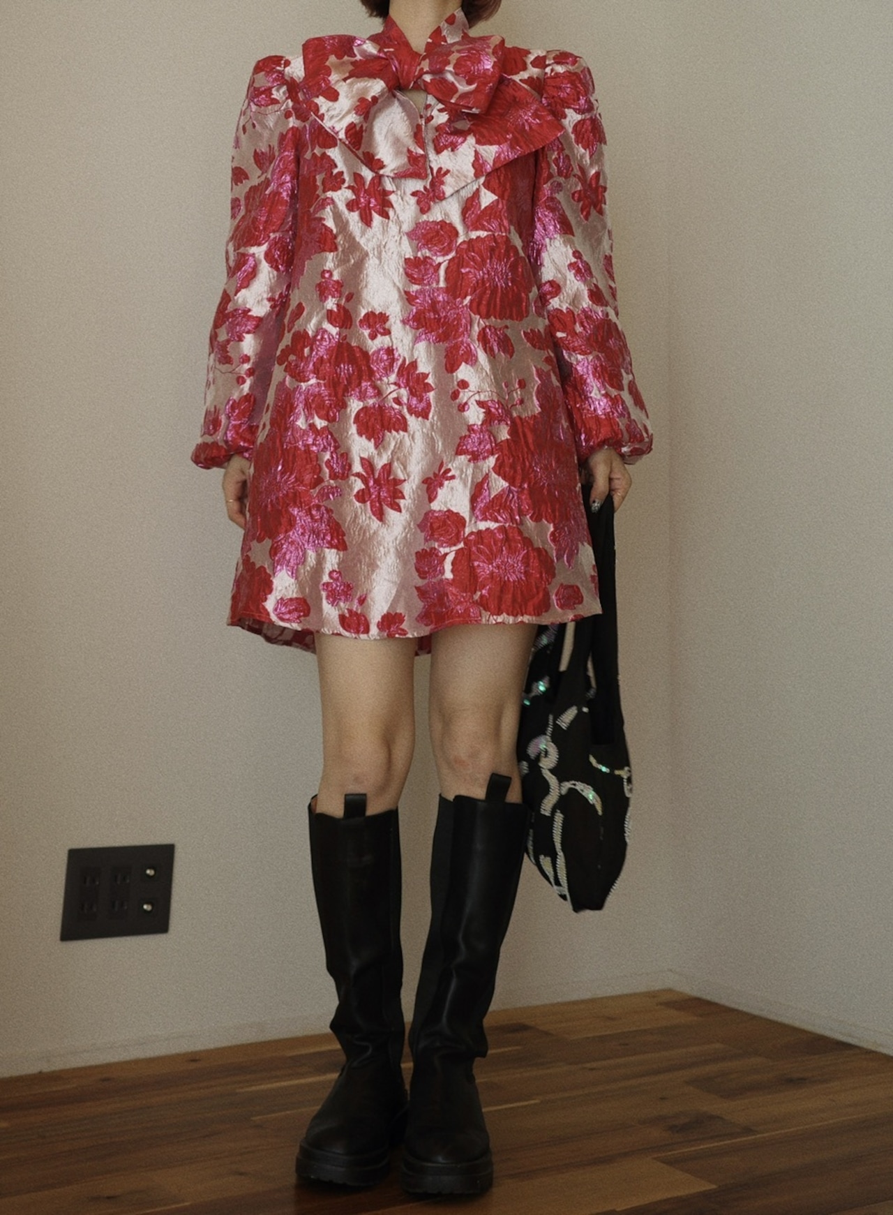 【sister Jane】Dolly Jacquard Mini Dress