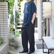 joke print tee navy