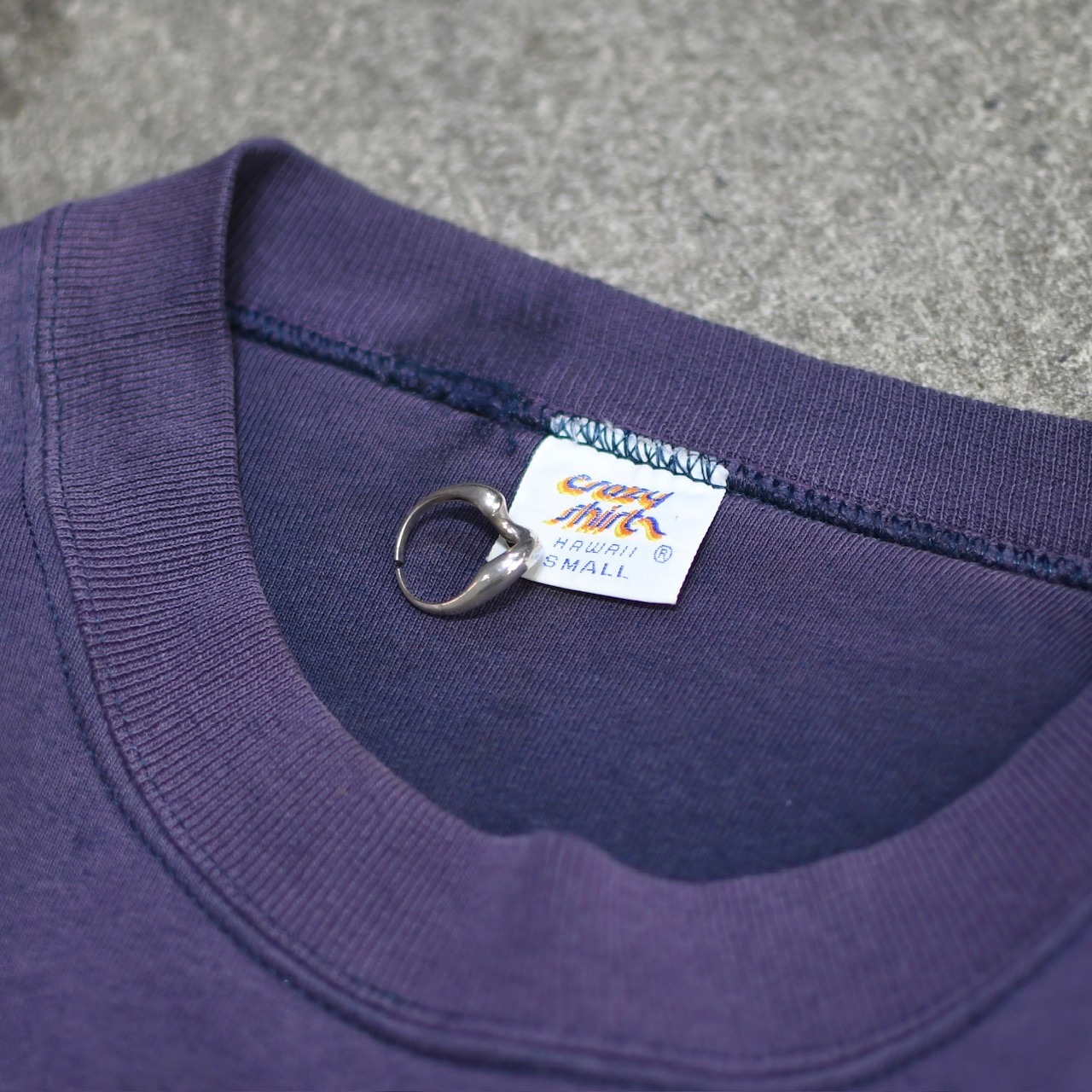 crazy shirt kliban cat fade print sweat