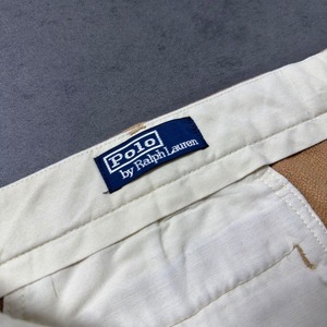 POLO by Ralph Lauren LINEN COTTON Trousers W42L32 古着
