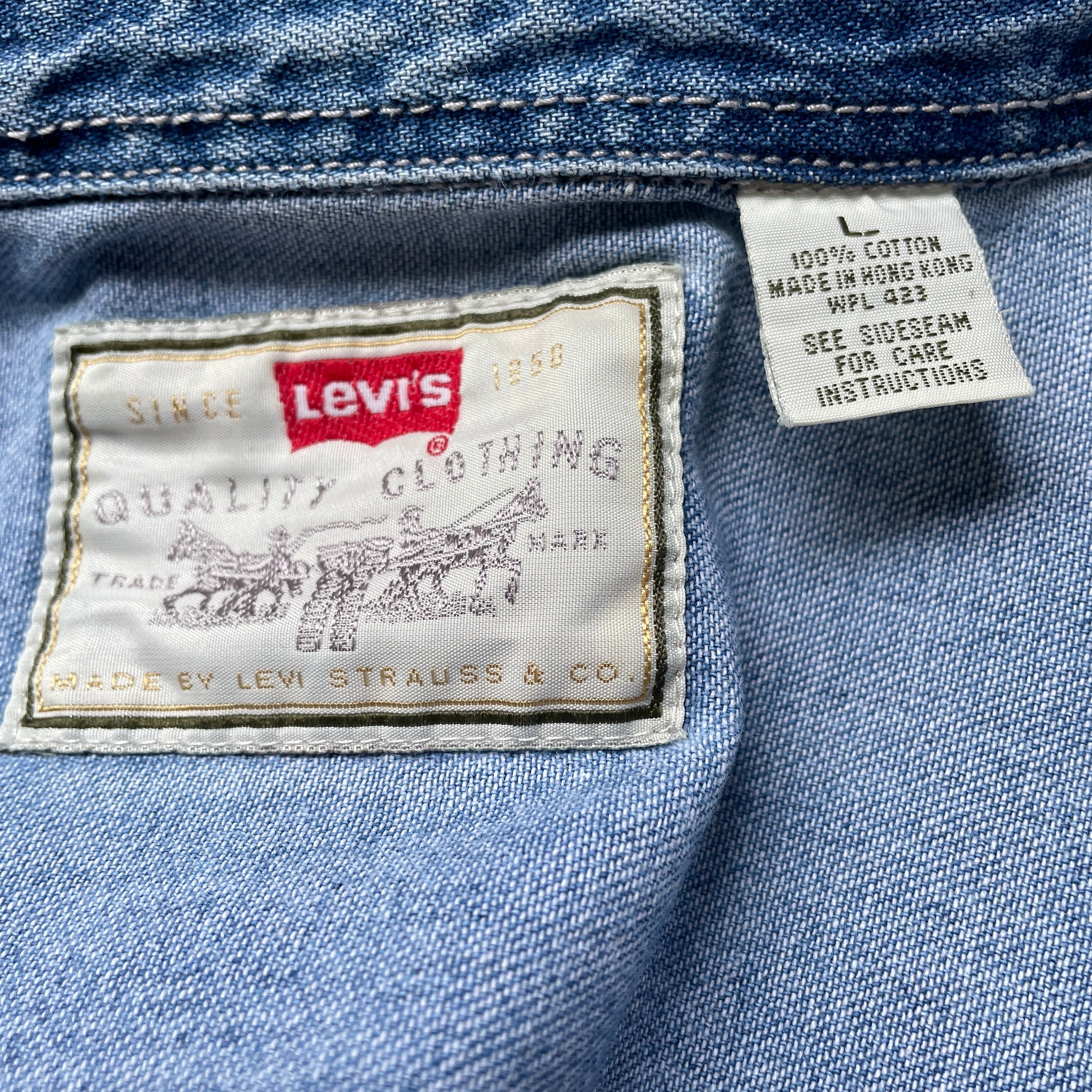 メイドインクラフト リーバイス LEVI’S シャツ Ｌサイズ