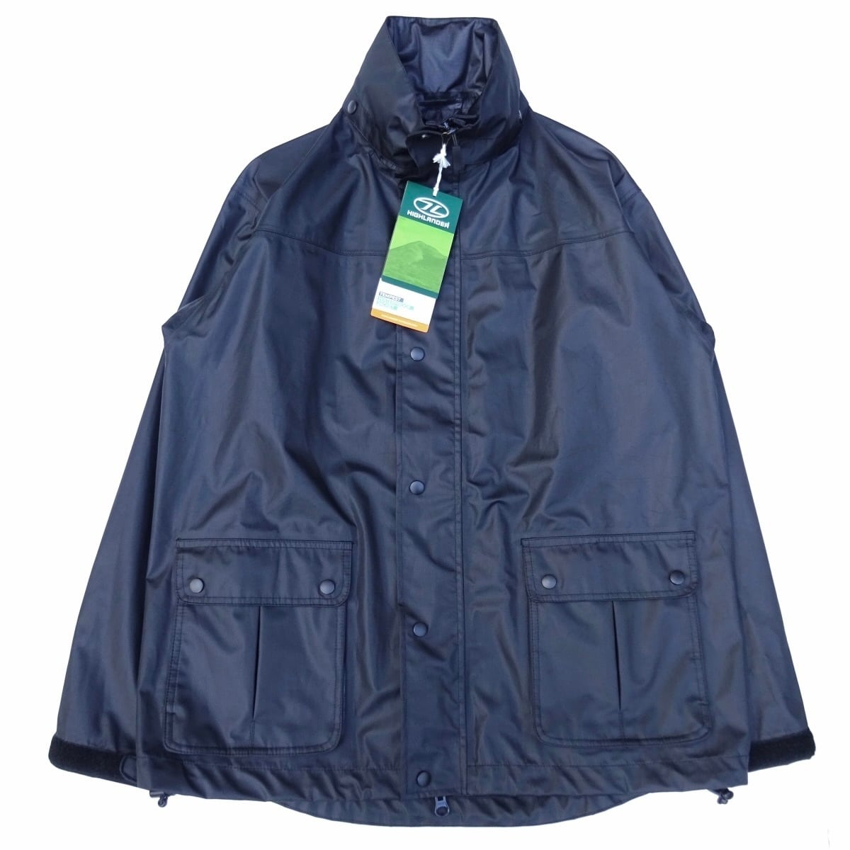 HIGHLANDER (ハイランダー) Tempest Rain Jacket ブラック