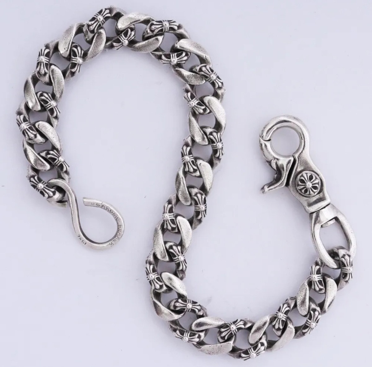 CHROME HEARTS クロムハーツ ファンシーウォレットチェーン クロス 