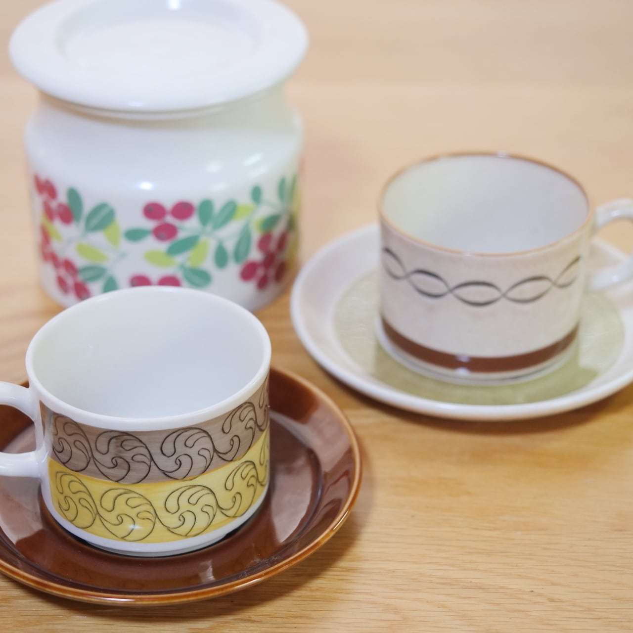 アラビア ARABIA ［Pomonaジャムポット］ lingonberry | TORi loppis