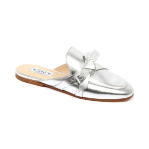 TOD'S トッズ レディース シューズ レザー シルバー