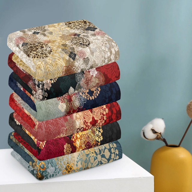 和柄　華やかタオル6枚セット