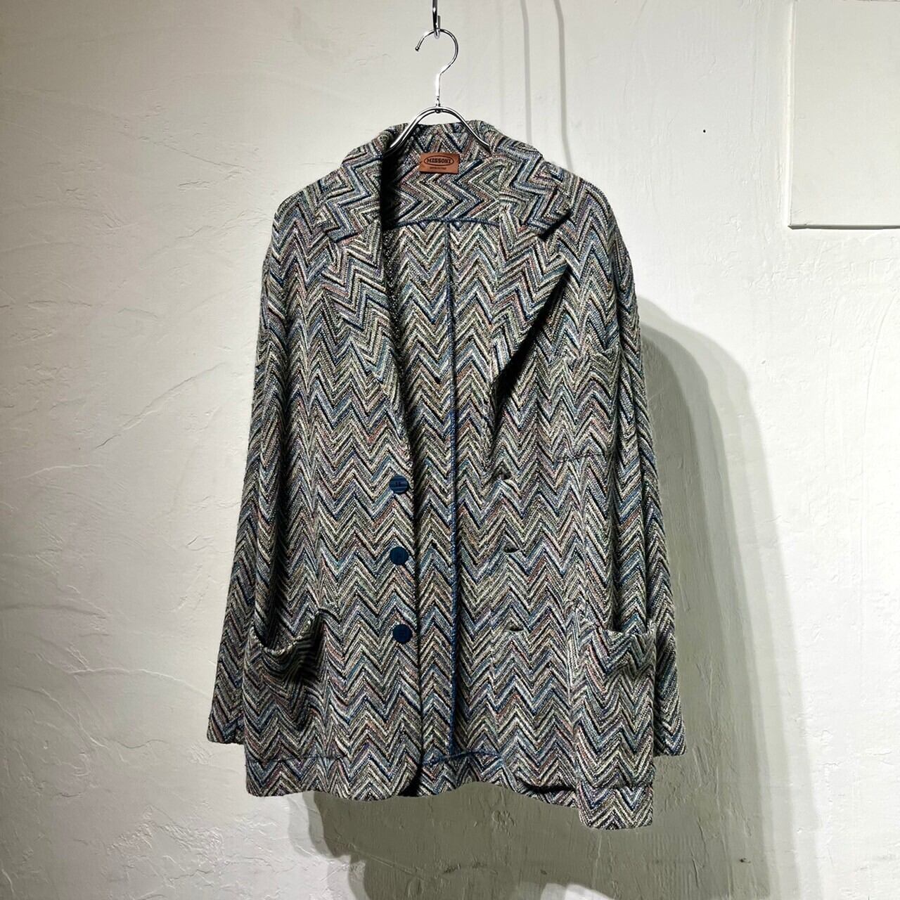 イタリア製✨ミッソーニ　テーラードジャケット　コーデュロイ　コットン　48(L) イタリア製✨ミッソーニ テーラードジャケット コーデュロイ コットン