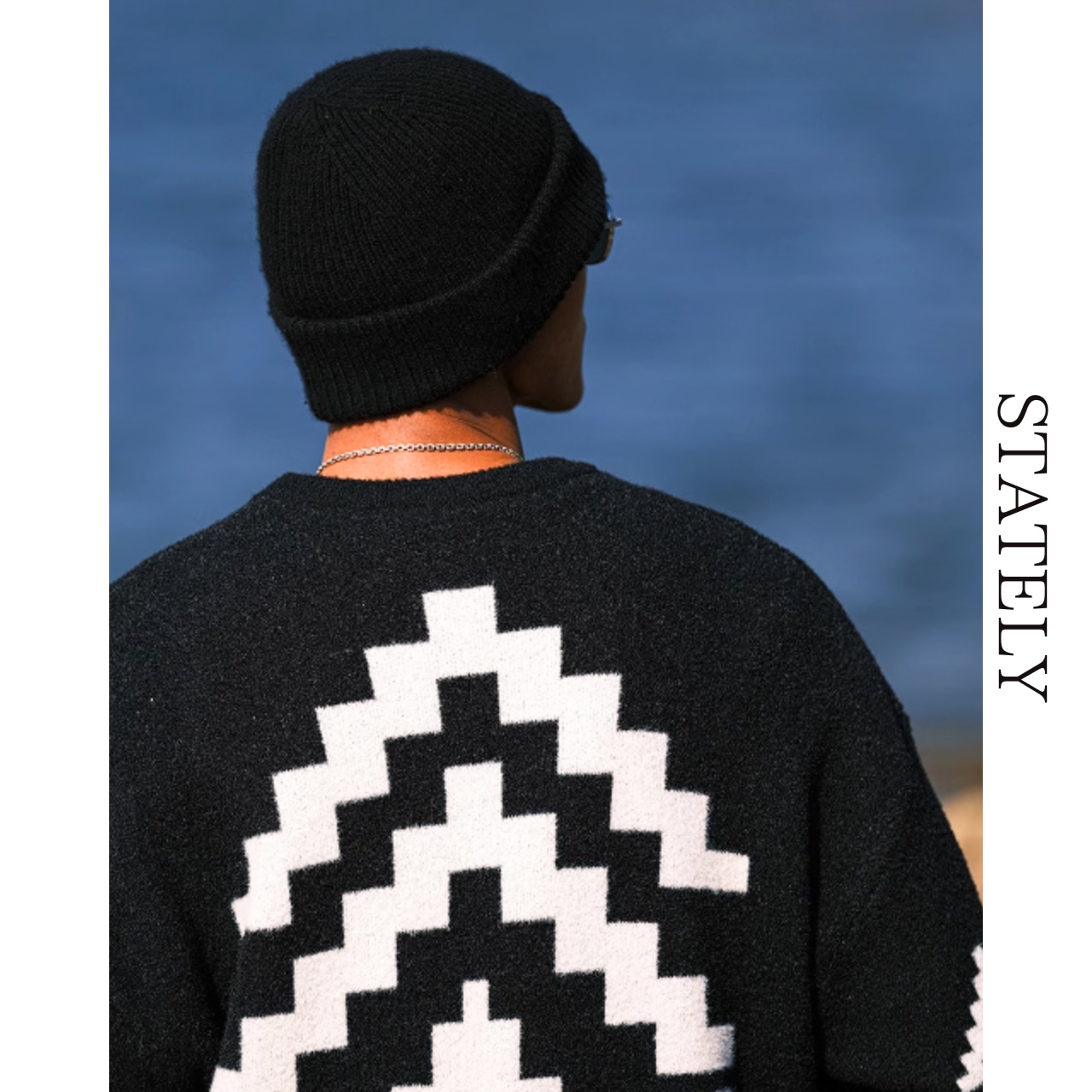 バックビッグモチーフ ニット_T52・画像8