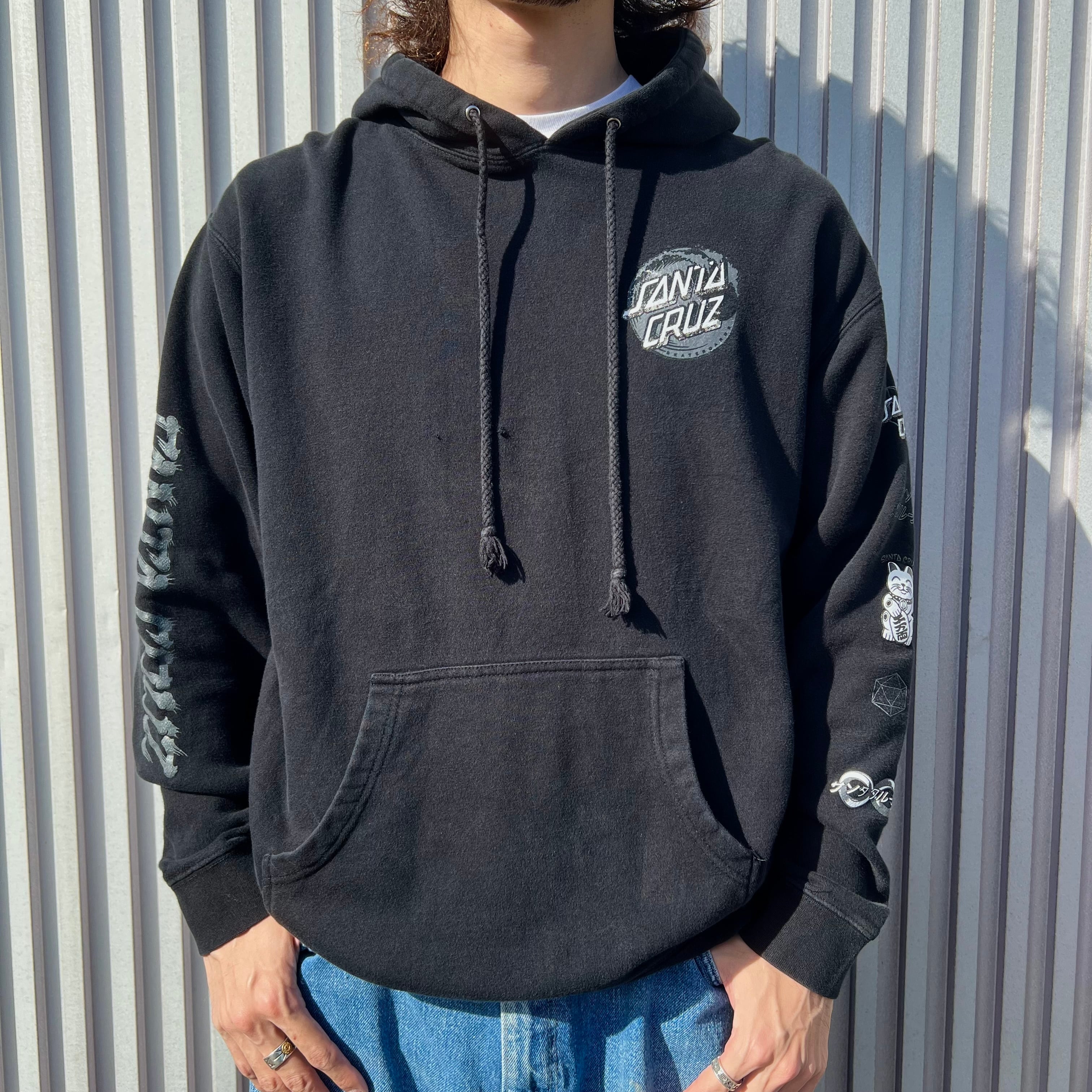 bastard Punk Print Applique Hoodie | PAY ID