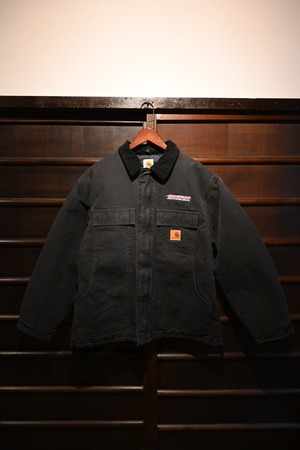 Carhartt C26 Sandstone Duck Traditional Jacket Black Quilted Lined 617