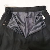 社交ダンス 衣装 ボトムス パンツ ズボン ワイドパンツ レッスンウェア ブラック系 黒 無地 シンプル ラインストーン キラキラ チュール 透け感 シースルー 華やか かわいい おしゃれ 上品 大人っぽい ダンス 練習 レッスン ダンス衣装 練習着 レッスンウェア 軽やか 日本製