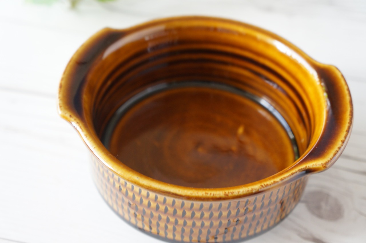 小石原焼　カネハ窯　グラタン皿　飴釉　M　 ③　 [23-364]