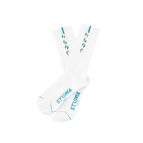 HEX PP SOCKS : ブルーグリーン