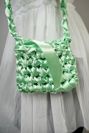 RIBON BAG (GREEN) 2203-52-92