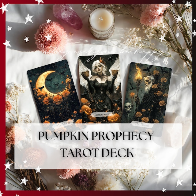 PUMPKIN PROPHECY TAROT DECK ◆ ハロウィン ザ・パンプキンタロット