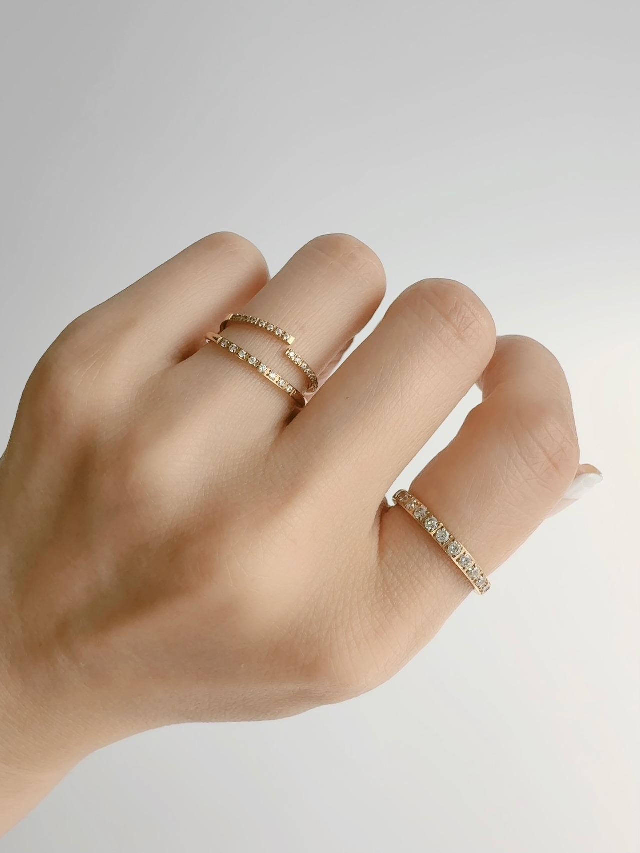 Zirconia Open Ring