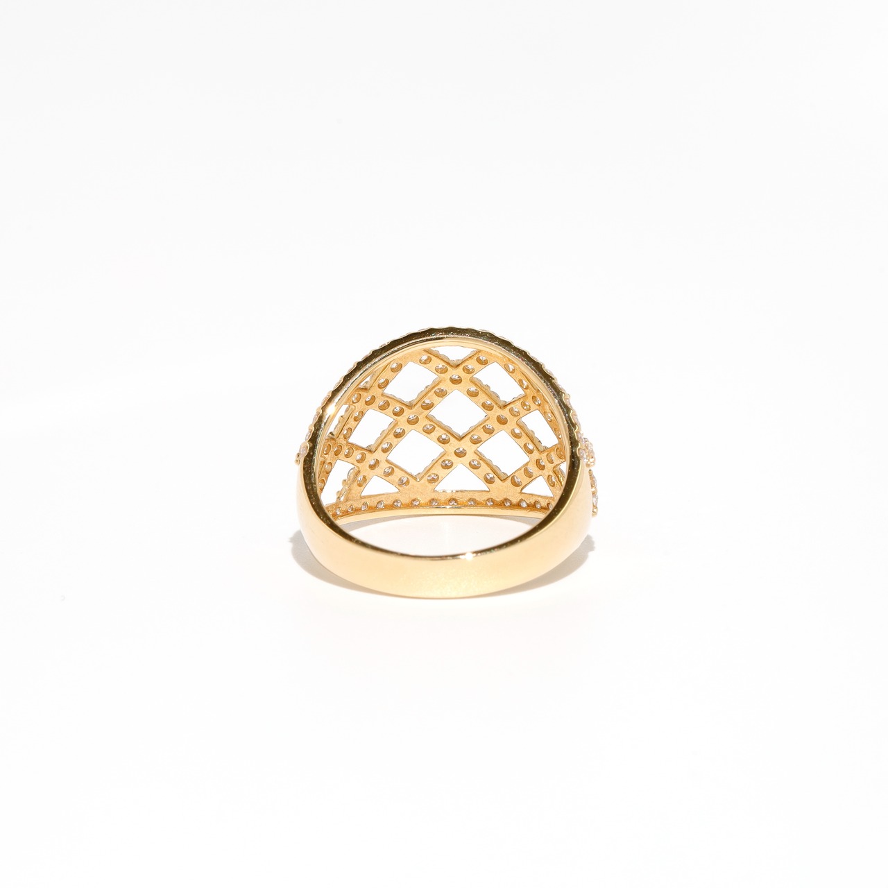 ダイヤモンド デザインリング K18 / 0.960ct