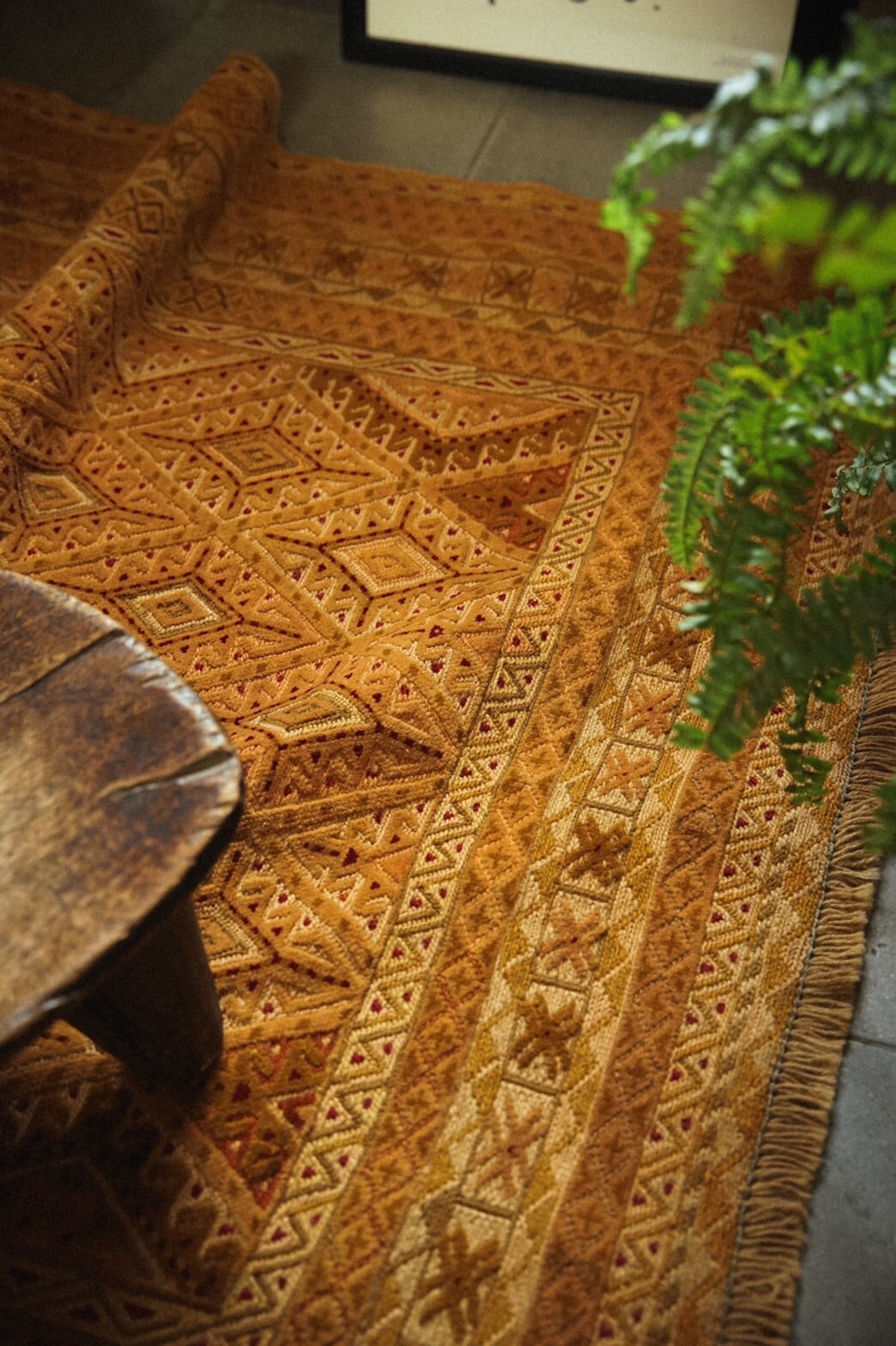 313 - Vintage Mashwani rug