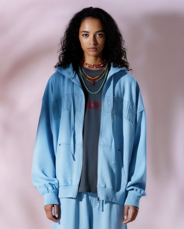 【2月中旬】ジャーニースウェットジップアップフーディー｜ウォーター