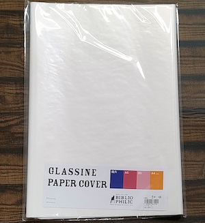 GLASSING PAPER COVER　Ｌ【BIBLIOPHILIC】