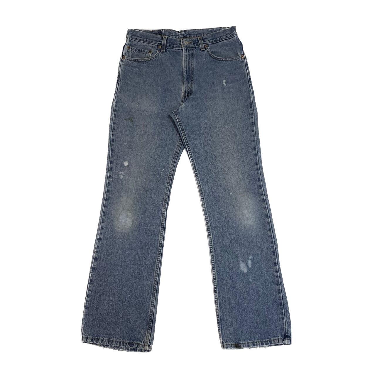 枚数限定 リーバイス 517 ブラックデニム ブーツカット フレア W36