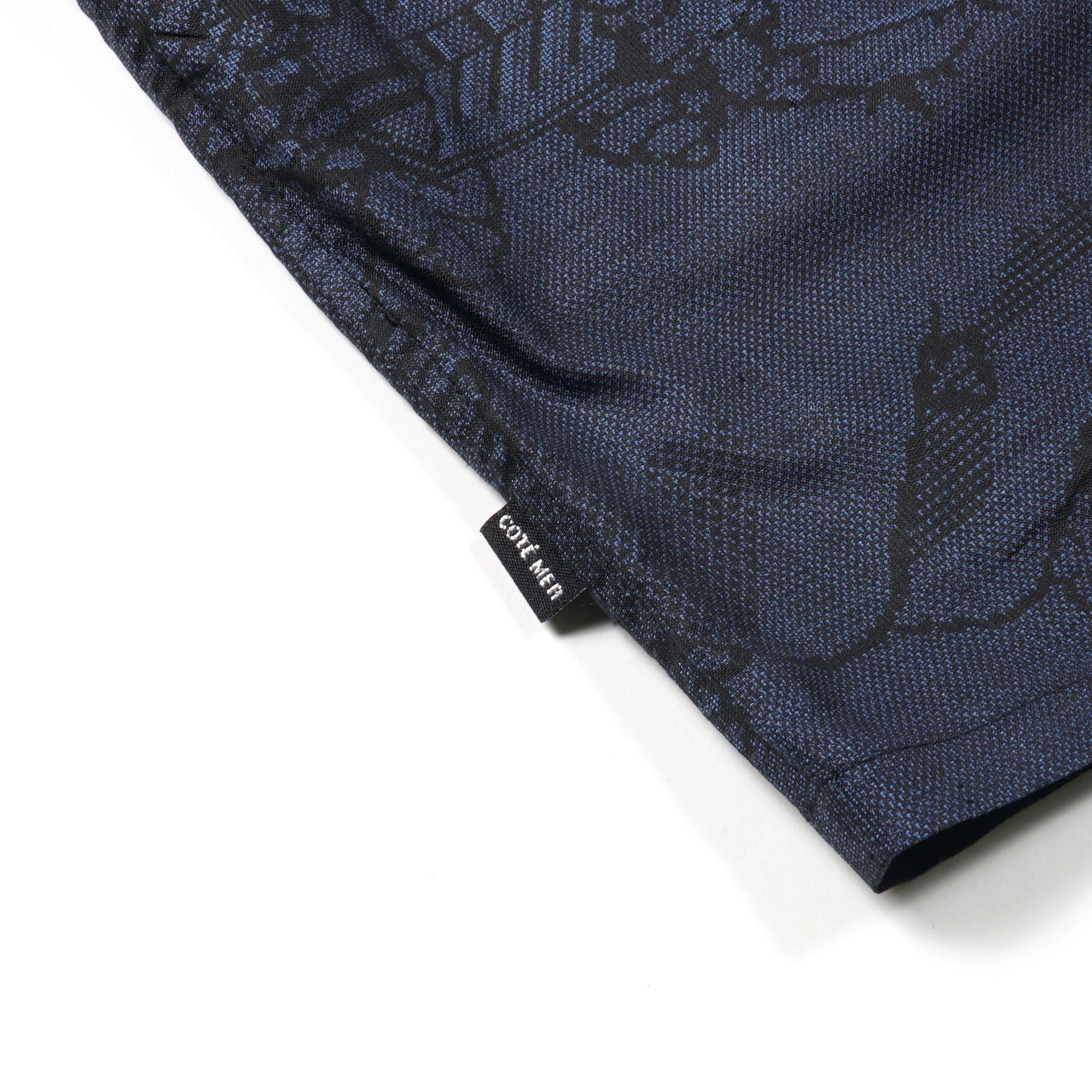大島紬開襟シャツ KIMONO "Ohshima tsumugi" SHIRT