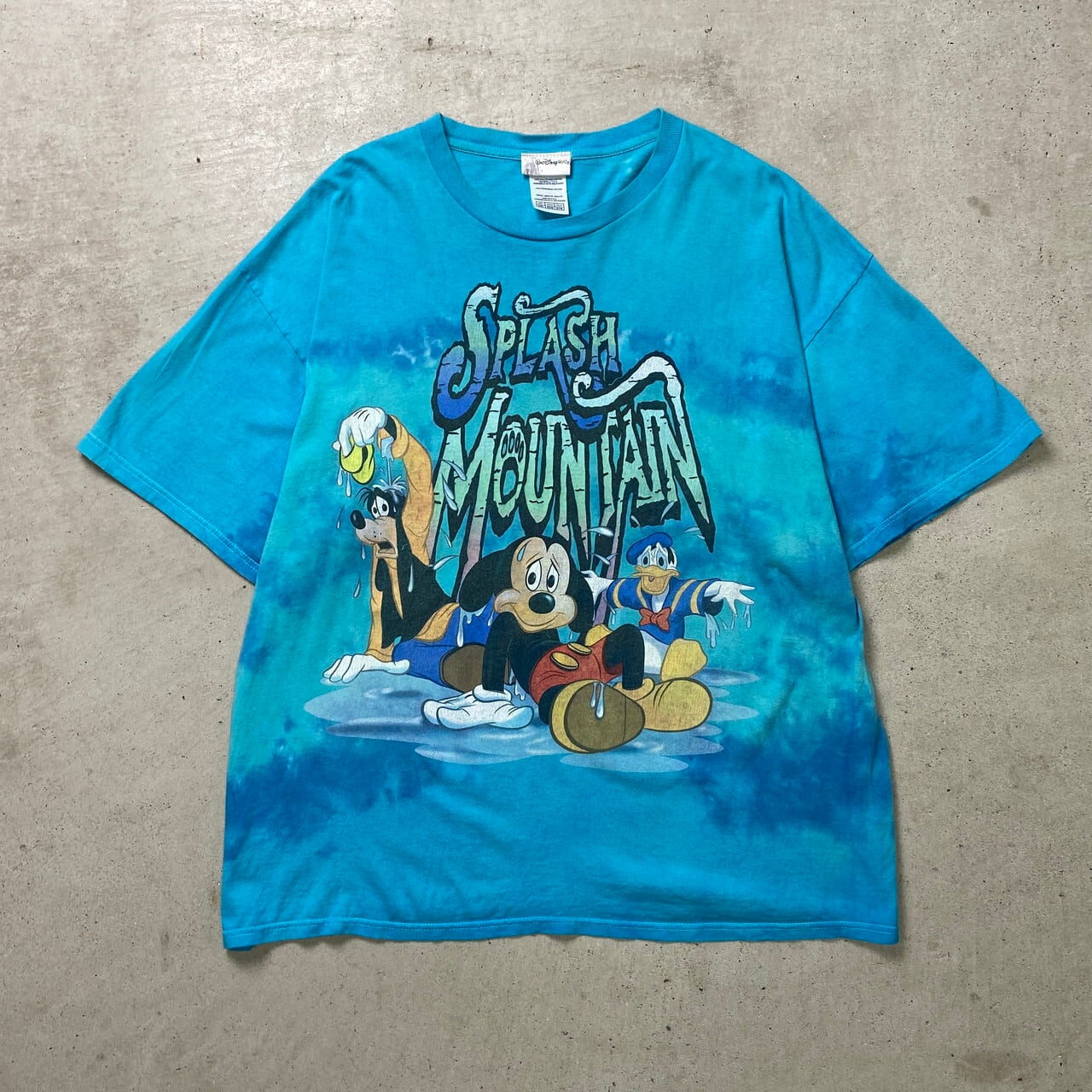 ヴィンテージ ディズニー スプラッシュマウンテン Tシャツ タイダイ 
