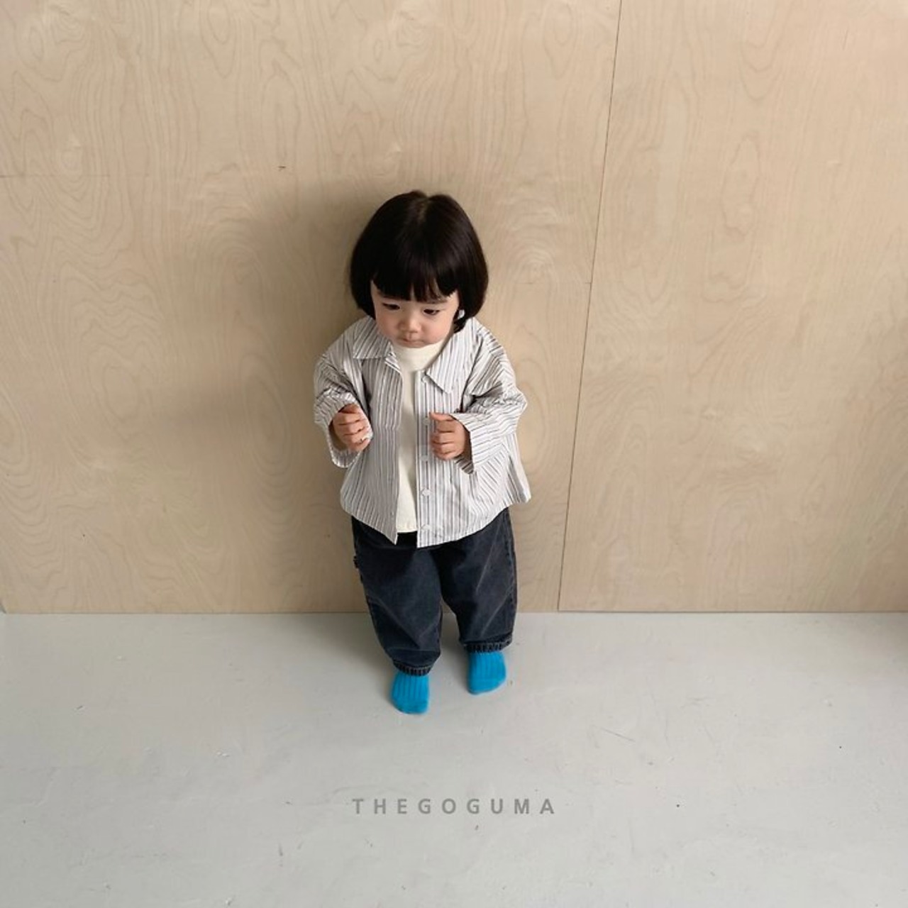 【取寄】THE GOGUMA キヨミ 刺繍シャツ｜秋服｜韓国子供服｜ 26/AT